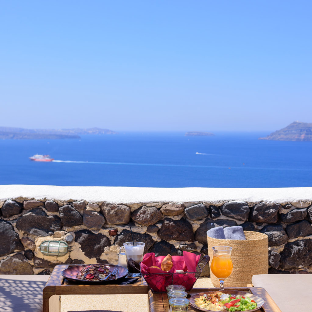 Oia Santorini Hotel Facilities - Sea view 