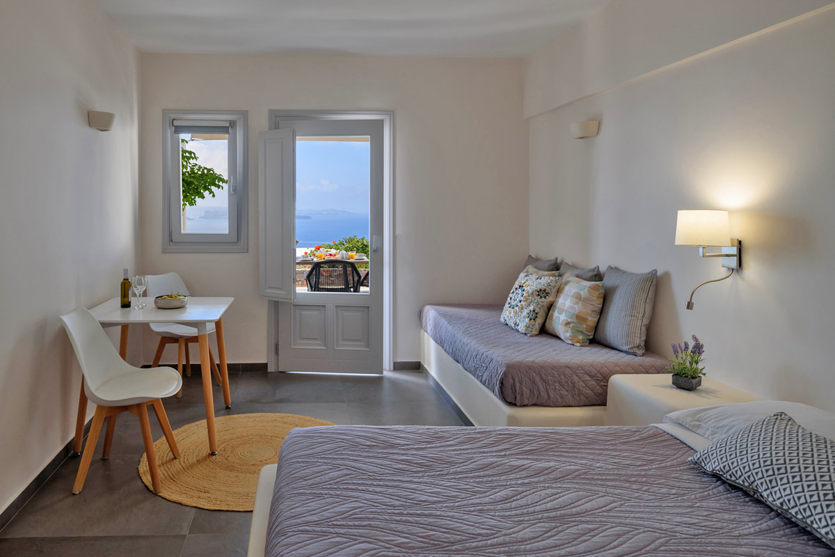 Oia Santorini Accommodation - Superior Room up to 3 Guests