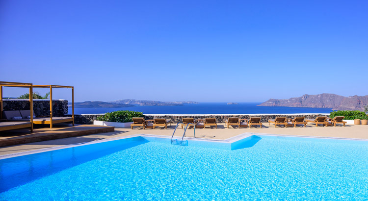 Strogili Pool Santorini Family Holidays 